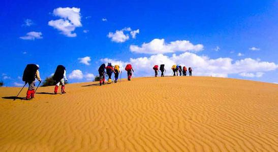 库布奇徒步报名 库布奇沙漠春季一日徒步游