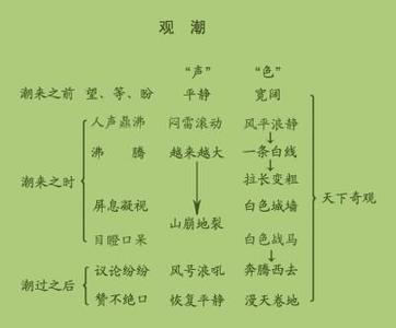 《观潮》优秀教学设计 观潮教学设计