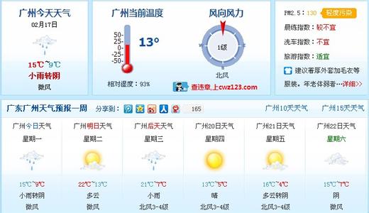 广州天气预报一周/10天/15天/30天_广州天气预报查询