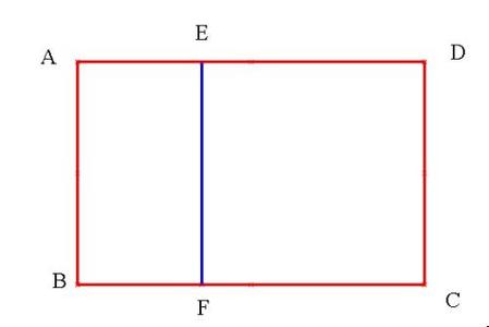 小红长方形剪下正方形 把一个长为2的矩形剪去一个正方形后