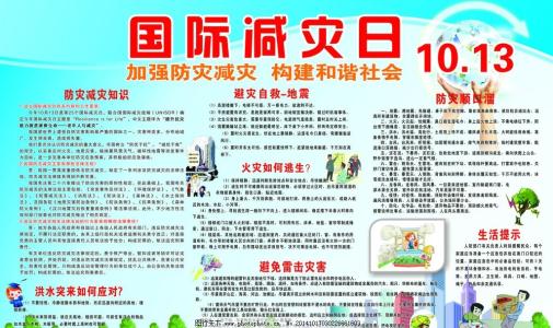 2016防震减灾工作总结 2016年国际减灾日活动总结3篇