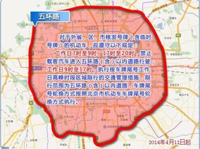 北京轻型货车限行规定 北京市小货车限行规定