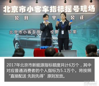 2017北京摇号购车新规 2017北京摇号购车新规 2017北京摇号新政策