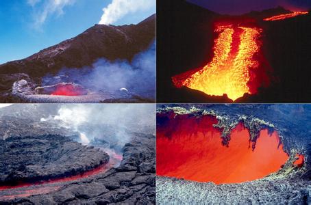 火山喷发形成的地貌 火山喷发形成的泡沫岩石