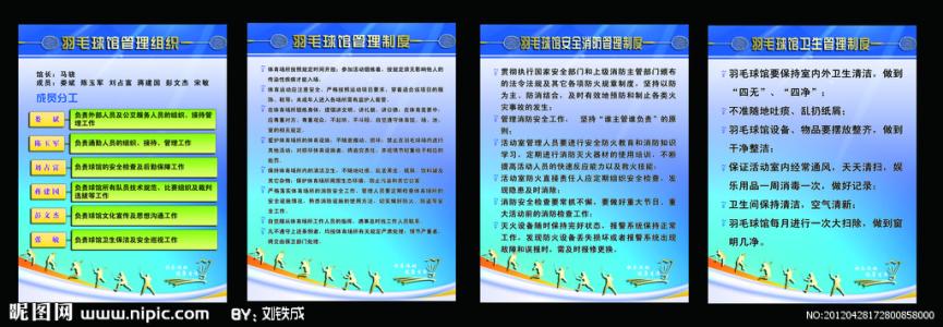 武汉羽毛球俱乐部 羽毛球俱乐部管理制度范文精选