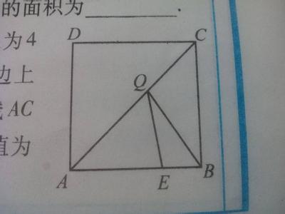 正方形对角线求边长 如图，以边长为1的正方形ABCD的边AB为对角线作第二个正方形AEBO1