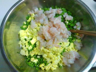 韭菜鸡蛋饺子馅的做法 韭菜鸡蛋饺子馅的做法(2)