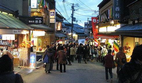 大连日本风情街 辽宁大连日本风情街