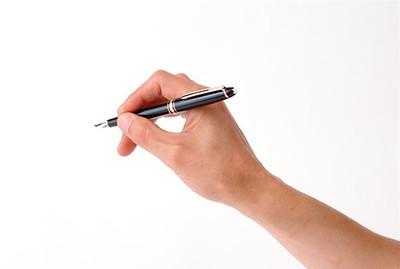 钢笔笔尖正确朝向图片 如何正确使用钢笔