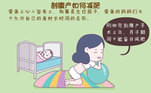 剖腹产后如何减肥 剖腹产如何减肥?