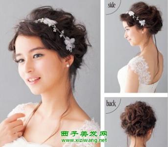 日式新娘造型 日式新娘发型图片