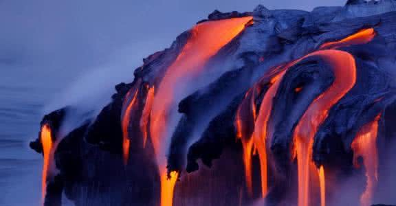 火山喷出的岩浆冷却后 火山喷出的岩浆冷却后形成的岩石