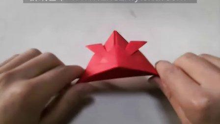 折纸帽子步骤图解 帽子折纸的步骤（图解）