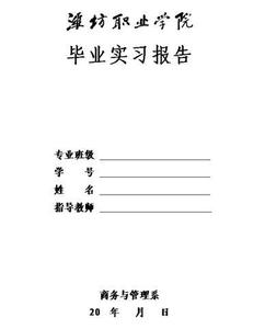 2015年毕业实习报告3000字