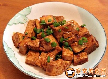 红烧豆腐的家常做法 经典红烧豆腐的做法