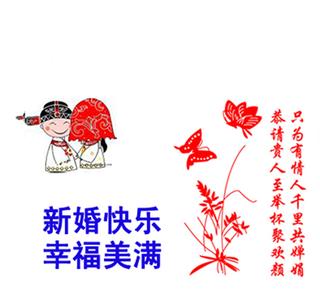 ç»å©ç¥ç¦è¯­ç»å¸è¯å¥ 经典的结婚祝福语