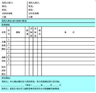 绩效计划 绩效计划阶有哪些错误