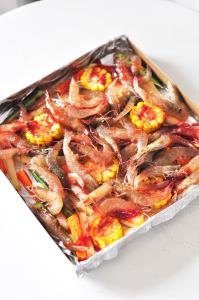 脆皮虾的做法 时蔬脆皮虾的做法