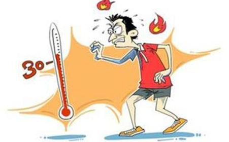 我国夏季高温气象图 夏季高温如何防止疾病的发生