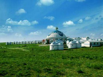 内蒙古草原 内蒙古包乐浩晓草原温泉旅游渡假村