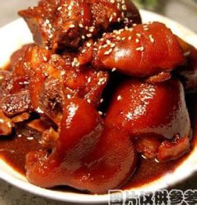 高压锅红焖猪蹄的做法 红焖猪蹄的做法