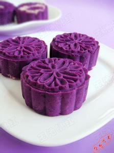 紫薯月饼的做法 紫薯芸豆月饼的做法