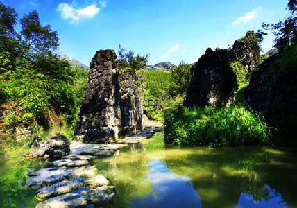 黄果树天星桥景区地图 黄果树天星桥景区