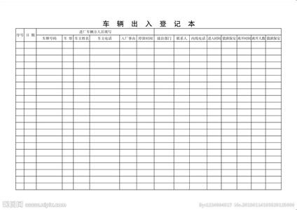 车辆出入库管理制度 车辆出入库管理制度范本推荐