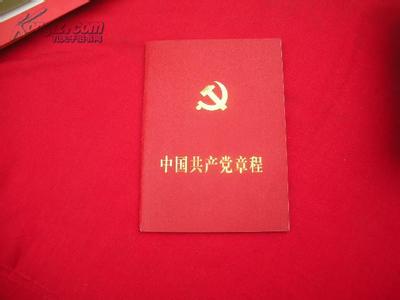 2016学习中国共产党章程心得体会