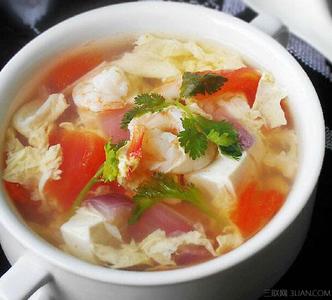 虾仁豆腐汤的做法 洋葱虾仁豆腐汤的家常做法