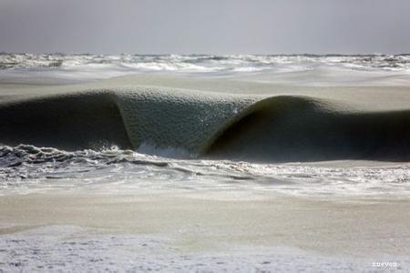 楠塔基特岛 楠塔基特岛-7.2摄氏度海浪