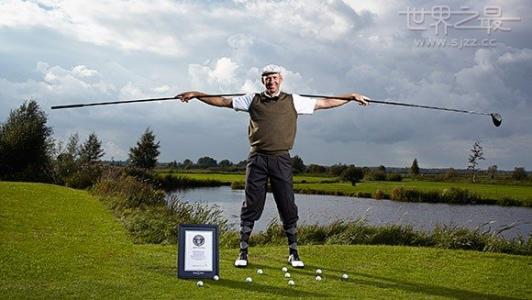 高尔夫球杆使用 世界上最长的可使用的高尔夫球杆