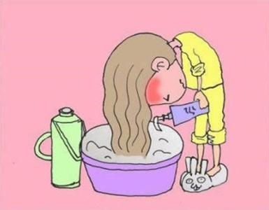 正确洗发方法 脸朝下洗发会衰老?怎样洗才正确