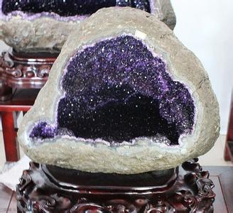 观赏石投资与收藏 紫晶洞收藏观赏价值