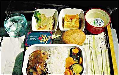 飞机上的饮食 飞机上的饮食攻略