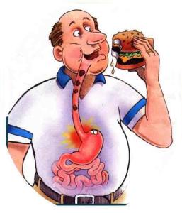 胃酸倒流 口味重可能会使胃酸倒流
