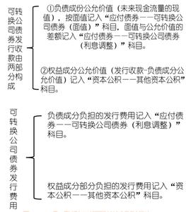 可转换债券的会计 可转换债券的账务处理