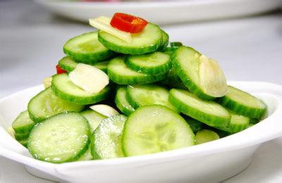 黄瓜菜谱 菜谱黄瓜的做法及食用禁忌