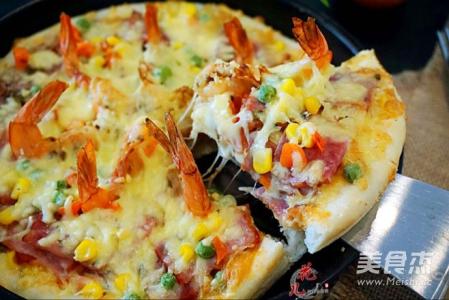 鲜虾的做法大全家常菜 鲜虾披萨的家常好吃做法