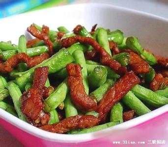 豆角怎么炒好吃 豆角炒肉的做法 豆角炒肉怎么做才好吃