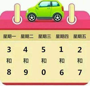 上海车辆限行规定2017 2017北京车辆限行最新规定
