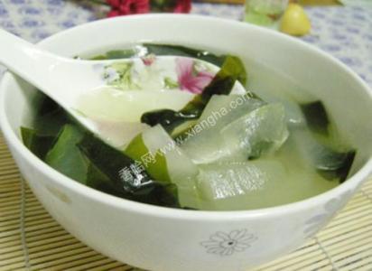 冬瓜海带丝汤的做法 冬瓜海带的做法大全