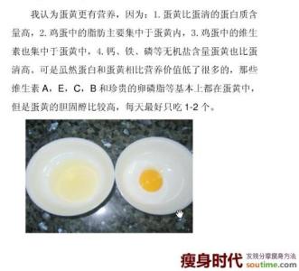 鸡蛋清的营养成分 鸡蛋清营养与做法