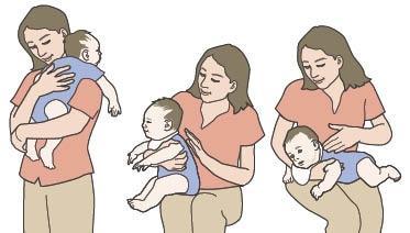 婴儿呛奶急救方法图片 婴儿呛奶急救方法
