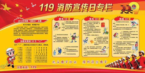 119消防宣传活动方案 2015幼儿园119消防安全宣传日活动方案