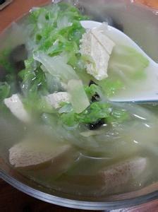 羊肉冻豆腐白菜的做法 白菜冻豆腐汤的做法