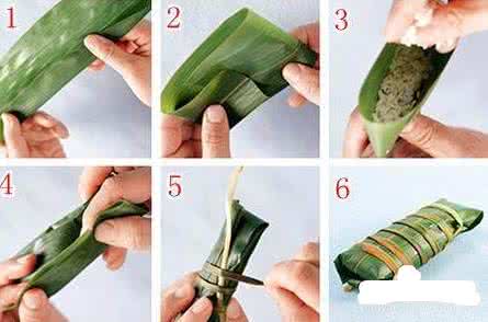 粽子的最简单包法图片 粽子的做法和包法 粽子最简单的做法
