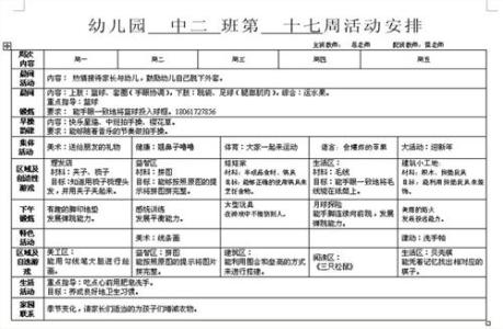 幼儿园教学计划 201X年幼儿园教学计工作计划