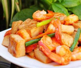 虾仁豆腐的做法 虾仁豆腐怎么做 虾仁豆腐好吃做法