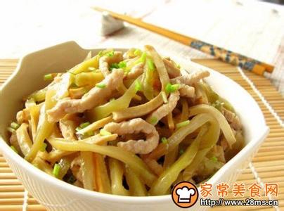 榨菜香干炒肉丝 榨菜香干炒肉丝的做法